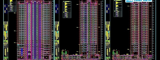 File thiết kế Bản vẽ autocad khách sạn Hanoi Plaza